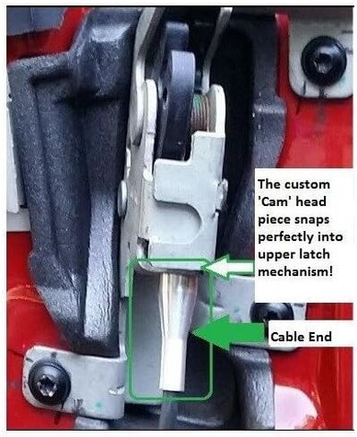 8 ENDS Door Cable Repair Kit for F-series, E-series, Ranger, Expedition, Excursion, Navigator (Repairs Four Cables - 6 Standard Ends 2 LOCKING CAM) in Kuwait