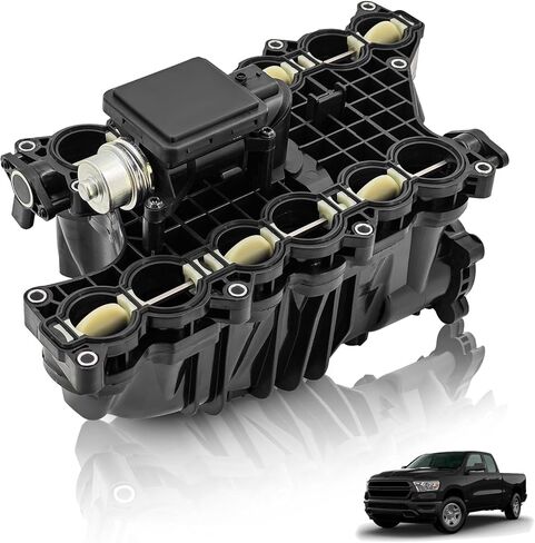 68492577AA 68211167AA Intake Manifold with Control Actuator Compatible with Jeep Grand Cherokee 2014-2021, for Wrangler 2020-2023, fits for Ram 1500 2014-2018/2020-2023 3.0L Diesel in Kuwait