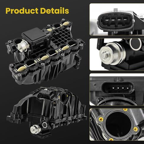 68492577AA 68211167AA Intake Manifold with Control Actuator Compatible with Jeep Grand Cherokee 2014-2021, for Wrangler 2020-2023, fits for Ram 1500 2014-2018/2020-2023 3.0L Diesel in Kuwait