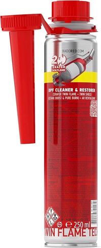 منظف ​​XADO RED DPF ديزل - منظف مرشح جسيمات الديزل ومضاف متجدد مع منشط، يستعيد كفاءة DPF ويقلل السخام، 250 مل in Kuwait