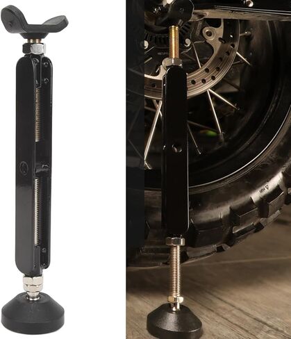 400kg Heavy Duty Motorcycle Jack Stand with Brake Lock Height Adjustable Heavy Duty Steel Repair Stand Universal Motorcycle Repair Support Stand Includes Full Set of Instal in Kuwait