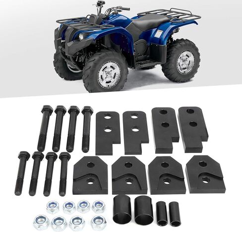 طقم Tbest 2in الكامل لزيادة الخلوص الأرضي مناسب لوحيد القرن 450/660/700 SE Sport KitATV LiftLift Set من Fit Inches تمامًا 450/660/700. إزالة وحيد القرن حسب القدرة التي تسمح بها الآلات in Kuwait