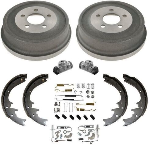 Brake Drum & Shoe for Spring Wheel Cylinder Kit Rear Left Right for Liberty 8pcs in Kuwait