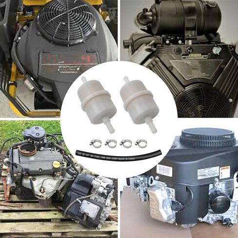 Strongthium 49019-0031 فلتر غاز الوقود المضمن متوافق مع محركات Kawasaki FR691V FR651V FR600V FR730V FS730V FX691V FX730V FX850V FX921V 730V 850V EFI in Kuwait