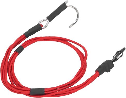 حزام ونش زاحف Kikumi RC، حبل سحب الإنقاذ مع خطاف، مناسب لسيارة RC 1/10 1/8، سهل الحمل، توتر قوي، متين (برتقالي) in Kuwait