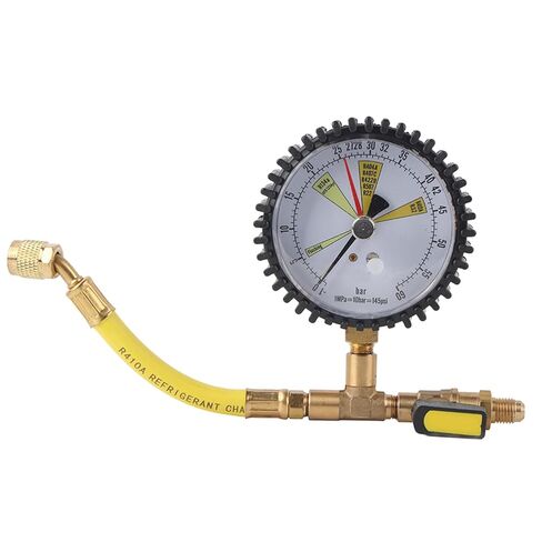 مقياس اختبار ضغط النيتروجين لتبريد التيار المتردد R134a R410A R22-60 إلى 60 PSI in Kuwait