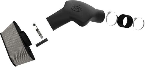 نظام سحب الهواء البارد aFe POWER Magnum FORCE Stage-2 مع فلتر Pro DRY S، #51-10052، أسود in Kuwait