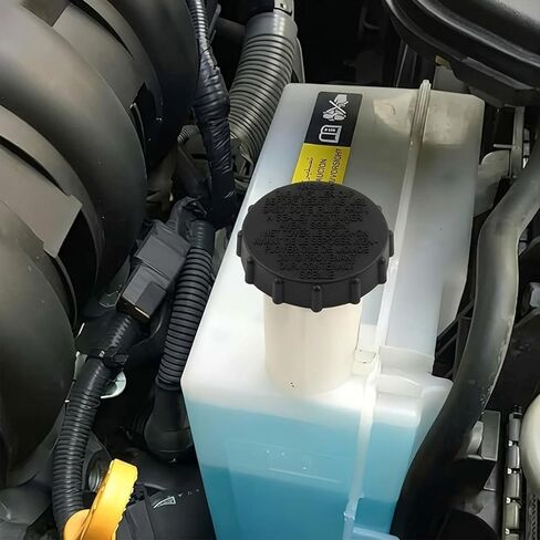 Brake Fluid Cap, Brake Master Cylinder Fluid Reservoir Cap, Replace F88Z-2162-AA BRFC-4 Compatibility for Expedition Excursion Lincoln Navigator F-150 F-250 GT E-150 E-250 E-350 in Kuwait
