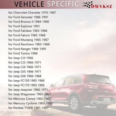 استبدال محمل عمود نقل الحركة اليدوي الخلفي لسيارة Ford Mustang 3.3L Manual 1965 1966 1967، لدليل Mustang 4.7L 1965 1966 1967، لدليل Mercury Cyclone 6.4L 1966 1967، حزمة واحدة in Kuwait
