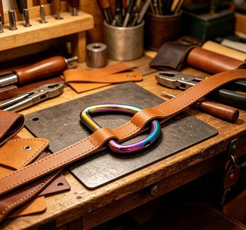 Wuuycoky 1.5" Inner Diameter D Rings Buckles D-ring Non-welded For Webbing Strapping Color Optional in Saudi Arabia