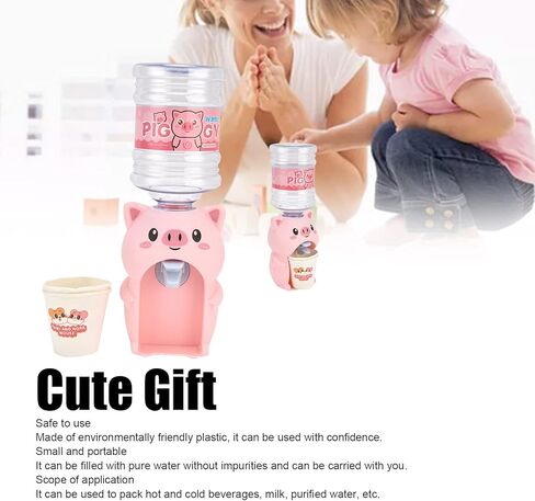 Mini Water Dispenser for Kids, Cartoon Kitchen Toy, Portable Water Dispenser, Cute Design, Perfect for Children, Fun Drinking Experience (#2) in Saudi Arabia