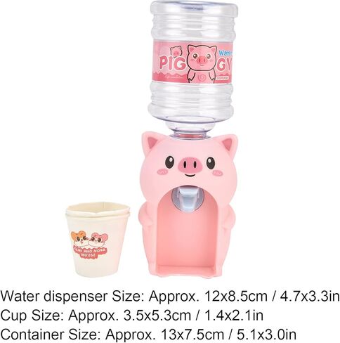Mini Water Dispenser for Kids, Cartoon Kitchen Toy, Portable Water Dispenser, Cute Design, Perfect for Children, Fun Drinking Experience (#2) in Saudi Arabia