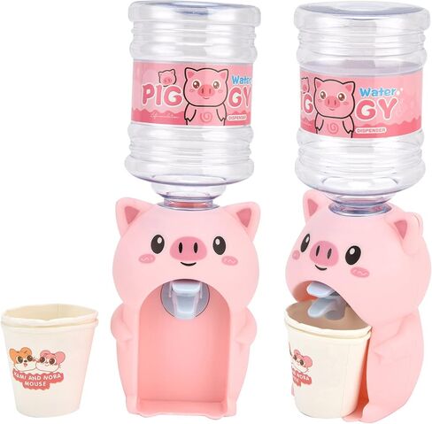 Mini Water Dispenser for Kids, Cartoon Kitchen Toy, Portable Water Dispenser, Cute Design, Perfect for Children, Fun Drinking Experience (#2) in Saudi Arabia