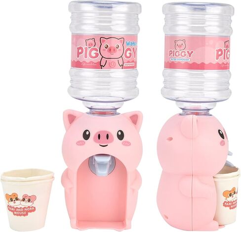 Mini Water Dispenser for Kids, Cartoon Kitchen Toy, Portable Water Dispenser, Cute Design, Perfect for Children, Fun Drinking Experience (#2) in Saudi Arabia
