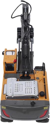 Naroote Remote Control Excavator, Alloy Remote Control Excavator Toy with 2.4GHz, 1200mAh Rechargeable Battery, Movable Arm, Construction Vehicle Toy for Children in Kuwait