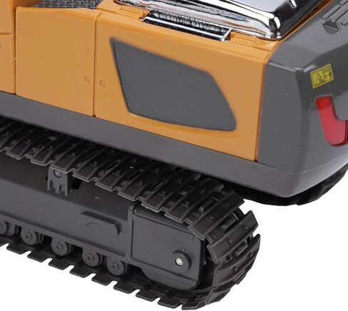 Naroote Remote Control Excavator, Alloy Remote Control Excavator Toy with 2.4GHz, 1200mAh Rechargeable Battery, Movable Arm, Construction Vehicle Toy for Children in Kuwait