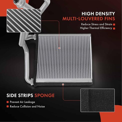 A-Premium HVAC Heater Core Compatible with Chrysler 200 2015-2017 Sedan & Jeep Cherokee 2014-2021 Sport Utility in Kuwait