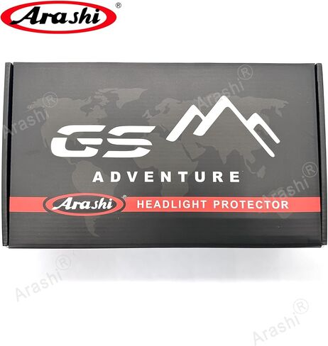 غطاء حماية للمصابيح الأمامية باللون الأسود من Arashi لسيارة BMW R1250GS 2019-2024 LC & ADV، يشمل R1200GS 2013-2018 LC، قطع غيار ملحقات الدراجات النارية in Kuwait
