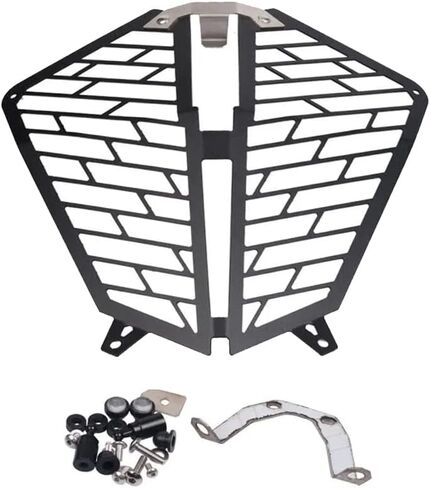 Riloer Motorcycle Headlamp Grille Guard Cover Protector Modification, Motorcycle Front Headlight Grille Guard Protector Cover, 2019-2021 Compatible with KTM 790 Adventure/Adventure R/Adventure S in Kuwait