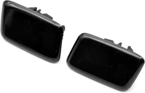 2Pcs Front Bumper Lamp Washer Covers Left & Right Compatible for Genesis Sedan G80 2015-2017 98682B1000 98681B1000 in Kuwait