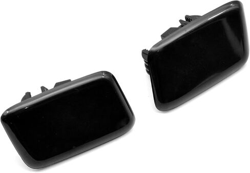 2Pcs Front Bumper Lamp Washer Covers Left & Right Compatible for Genesis Sedan G80 2015-2017 98682B1000 98681B1000 in Kuwait