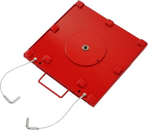 ALMULOO 2 Pack Wheel Alignment Turn Plates for Passenger Car & Light Truck Front Turnplate Turntable Set 9000 LBS Steel+Plastic Powder Coated in Kuwait