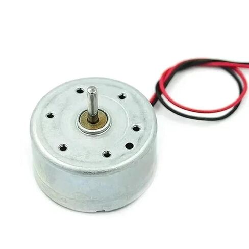 Mini Round DC Motor Micro 300, 3V 4.5V 5V, Brush Type, 2-Pin PH2.0mm Plug, for CD Player and Solar Projects, 10 Pack in Kuwait