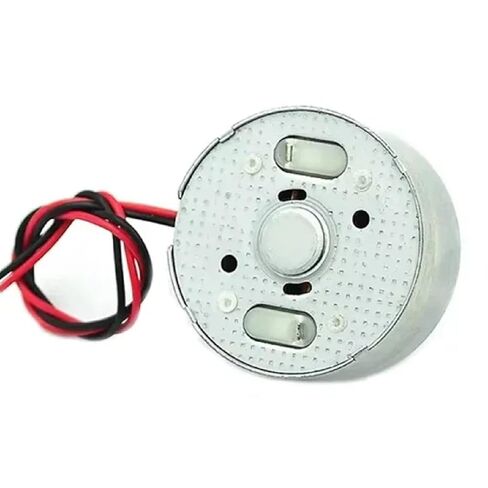 Mini Round DC Motor Micro 300, 3V 4.5V 5V, Brush Type, 2-Pin PH2.0mm Plug, for CD Player and Solar Projects, 10 Pack in Kuwait