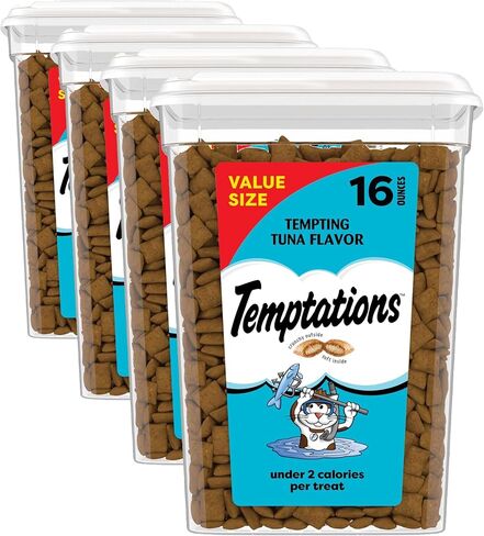 Temptations Whiskas Temptations Tempting Tuna Flavor, 6.3 Ounce (Pack of 10) in Saudi Arabia