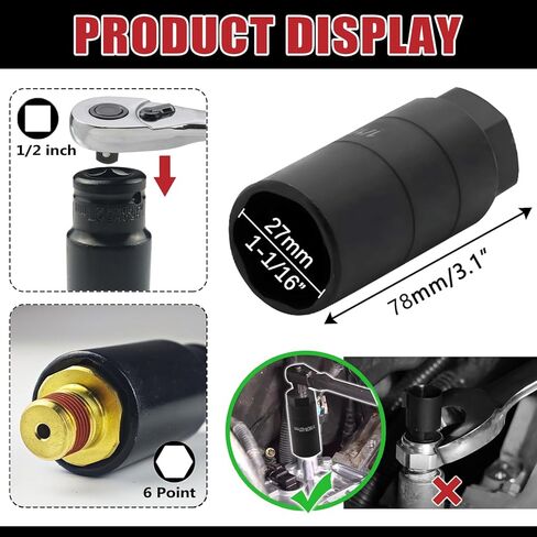 68145662AA Oil Pressure Sensor with Socket for 2.4L Dodge Dart,Jeep Cherokee,Chrysler 200, Ram ProMaster,Replace 68145662AB in Kuwait