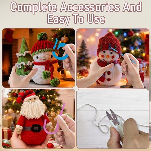 SEILETOO Yarns Winder, Yarn Spinner for Crocheting, Yarn Roller for Knitting Lovers, Included Scissors, Storage Pouches and Knitting Crochet Hook Set, Easy-to-Install, Efficiently, Lower Noise in Kuwait