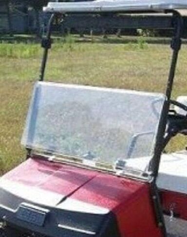 عربة جولف Buggies Unlimited EZGO Marathon بزجاج أمامي قابل للطي | متوافق مع موديلات ماراثون 1986-1994 - ملون in Kuwait
