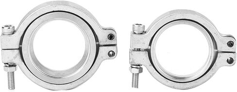 Wastegate V Band Kit, 44mm/1.7in V Band Clamp Kit Practical Accessory Replacement Moistures Corrossion Resistanc in Kuwait