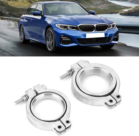 Wastegate V Band Kit, 44mm/1.7in V Band Clamp Kit Practical Accessory Replacement Moistures Corrossion Resistanc in Kuwait