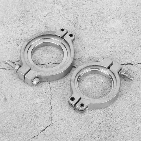 Wastegate V Band Kit, 44mm/1.7in V Band Clamp Kit Practical Accessory Replacement Moistures Corrossion Resistanc in Kuwait