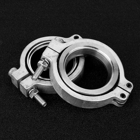 Wastegate V Band Kit, 44mm/1.7in V Band Clamp Kit Practical Accessory Replacement Moistures Corrossion Resistanc in Kuwait