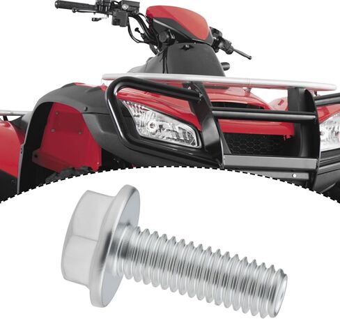 2 قطعة غطاء فلتر الزيت ATV مسمار شفة 96001-06018-00 متوافق مع موديلات Honda TRX 6x18mm in Kuwait