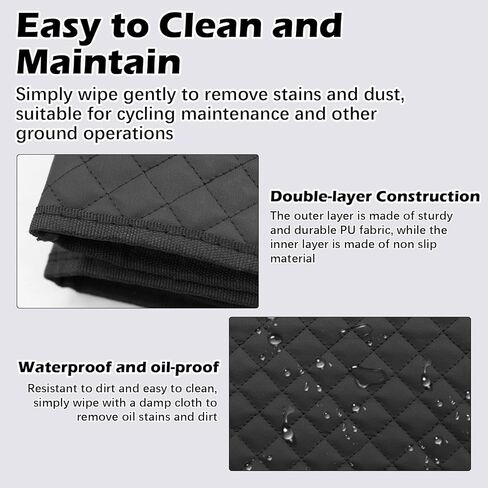 Innovative Magical Rolling Creeper Mat, 60"x28" Heavy-Duty Automotive Repair Mat, Portable Under Car Crawler Pad for Mechanics, Garage Use, Self-Driving Tour & Long-Haul Truck Maintenance in Kuwait