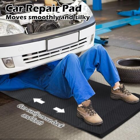 Innovative Magical Rolling Creeper Mat, 60"x28" Heavy-Duty Automotive Repair Mat, Portable Under Car Crawler Pad for Mechanics, Garage Use, Self-Driving Tour & Long-Haul Truck Maintenance in Kuwait