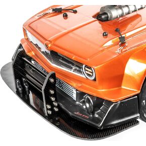 Front Bumper Bottom Plate Protective Bar Chassis Armor for ARRMA 6S 1/7 Infraction/Felony,Protective Front Bumper with mounting Screws,CF Front Splitter Upgrade Part Replace of ARA320520 in Kuwait