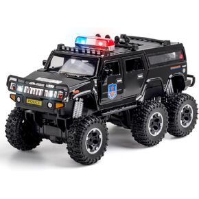 Simulation 1:32 Alloy Model H2 Police Lengthen Car Model Off-Road Vehicles in Kuwait