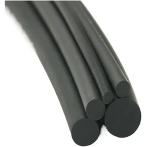 2/5/10M 1.5 2 2.5 3 4 5 6 7 8 9 10mm Solid Black Sealing Strip Oil Resistance Nitrile Rubber Round Strip(2 Meters,Diameter 2mm) in Kuwait