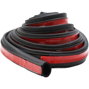 Car Door Seal Strip 2/4/8m Auto Rubber Sealant D Type Noise Insulation Anti-Dust Soundproofing Auto Sealing Strips Accessories(2m Small D) in Kuwait