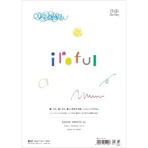 ملاءة فضفاضة iroful 75 جرامًا للمتر المربع، 8.27 × 11.7 بوصة، 50 ورقة/حزمة، شبكة منقطة 5 مم، أبيض، حزمة واحدة (PI-A4P-D5W) in Kuwait