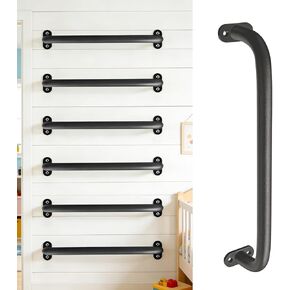 Steel Monkey Bars for Kids, 21.5 Inch, Black, 6 Packs in Kuwait