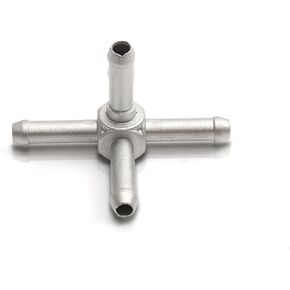 6Q0121619 شفة موصل خرطوم المبرد الألومنيوم متوافقة مع Audi A3 / Sportback 2003-2013 VW Golf Jetta Caddy Touran 2003-2015 سيات سكودا 2004-2013 in Kuwait