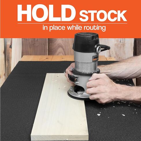 حصيرة مطاطية مبطنة غير قابلة للانزلاق مقاس 60.96 × 48 بوصة، طاولة توجيه النجارة وحصيرة منضدة العمل، حصيرة أدوات CNC مضادة للانزلاق، رف الخزانة وبطانة درج لتخزين المطبخ أو المرآب in Kuwait