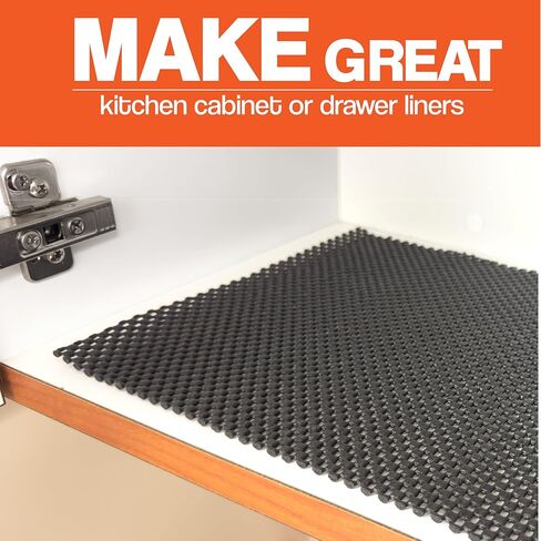 حصيرة مطاطية مبطنة غير قابلة للانزلاق مقاس 60.96 × 48 بوصة، طاولة توجيه النجارة وحصيرة منضدة العمل، حصيرة أدوات CNC مضادة للانزلاق، رف الخزانة وبطانة درج لتخزين المطبخ أو المرآب in Kuwait