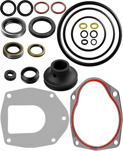26-816575A3 Lower Gearcase Seal Kit with Base Fit for MerCruiser Alpha one Gen 2 Sterndrives 1991-Present Replace 26-816575A1 GLM 87511 9-74206 18-2646-1 in Saudi Arabia