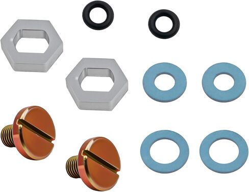 2 Sets 34-7 Needle & Seat Hardware Kit - Replacement for Holley Carburetor 34-7 Fuel Valve Seat with Lock Screw & Gasket in Kuwait